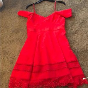 Off the should dress